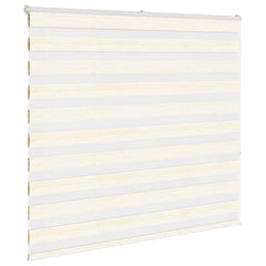 vidaXL Zebra Blind Marble Beige 160x150 cm Fabric Width 155.9 cm Polyester 3