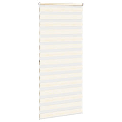 vidaXL Zebra Blind Marble Beige 115x200 cm Fabric Width 110.9 cm Polyester 4