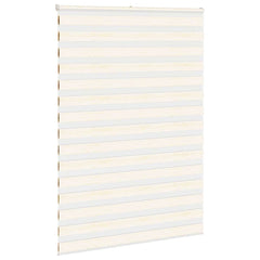 vidaXL Zebra Blind Marble Beige 160x200 cm Fabric Width 155.9 cm Polyester 3