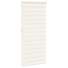 vidaXL Zebra Blind Marble Beige 100x230 cm Fabric Width 95.9 cm Polyester 4