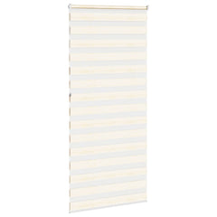 vidaXL Zebra Blind Marble Beige 105x230 cm Fabric Width 100.9 cm Polyester 4