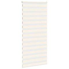 vidaXL Zebra Blind Marble Beige 110x230 cm Fabric Width 105.9 cm Polyester 3