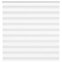 Zebra Blind Fabric Width 135,9 cm Polyester Drop 100 cm White 140–165 cm 140 cm