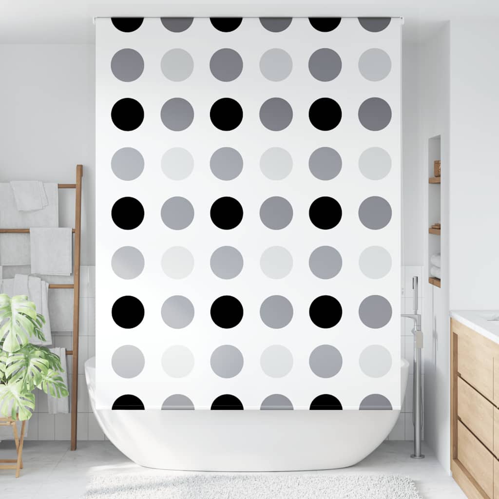 vidaXL Shower Roller Blind 150x240 cm Fabric Width 146 cm 2