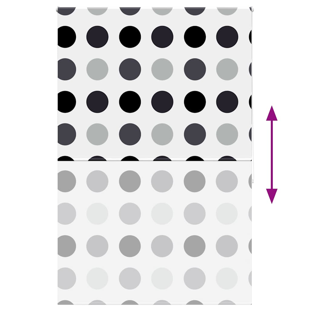 vidaXL Shower Roller Blind 150x240 cm Fabric Width 146 cm 5