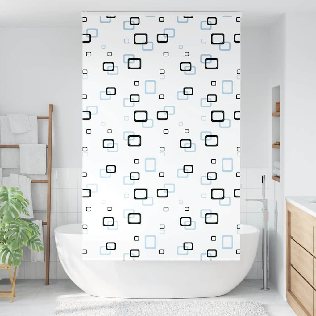 vidaXL Shower Roller Blind with Cassette 120x240 cm Fabric Width 116 cm 2