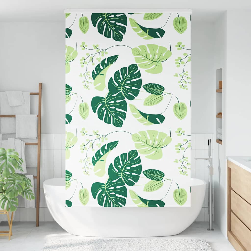 vidaXL Shower Roller Blind with Cassette 140x240 cm Fabric Width 136 cm 2