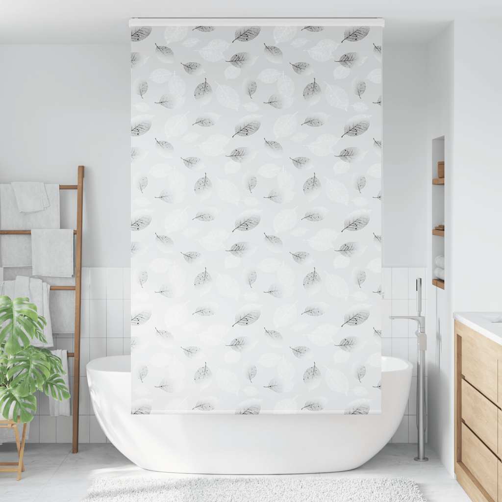 vidaXL Shower Roller Blind with Cassette 140x240 cm Fabric Width 136 cm 2