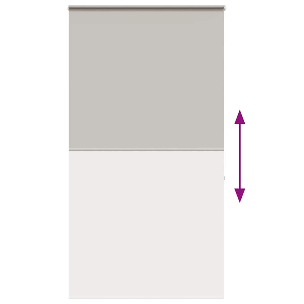 vidaXL Shower Roller Blind with Cassette 130x240 cm Fabric Width 126 cm 5