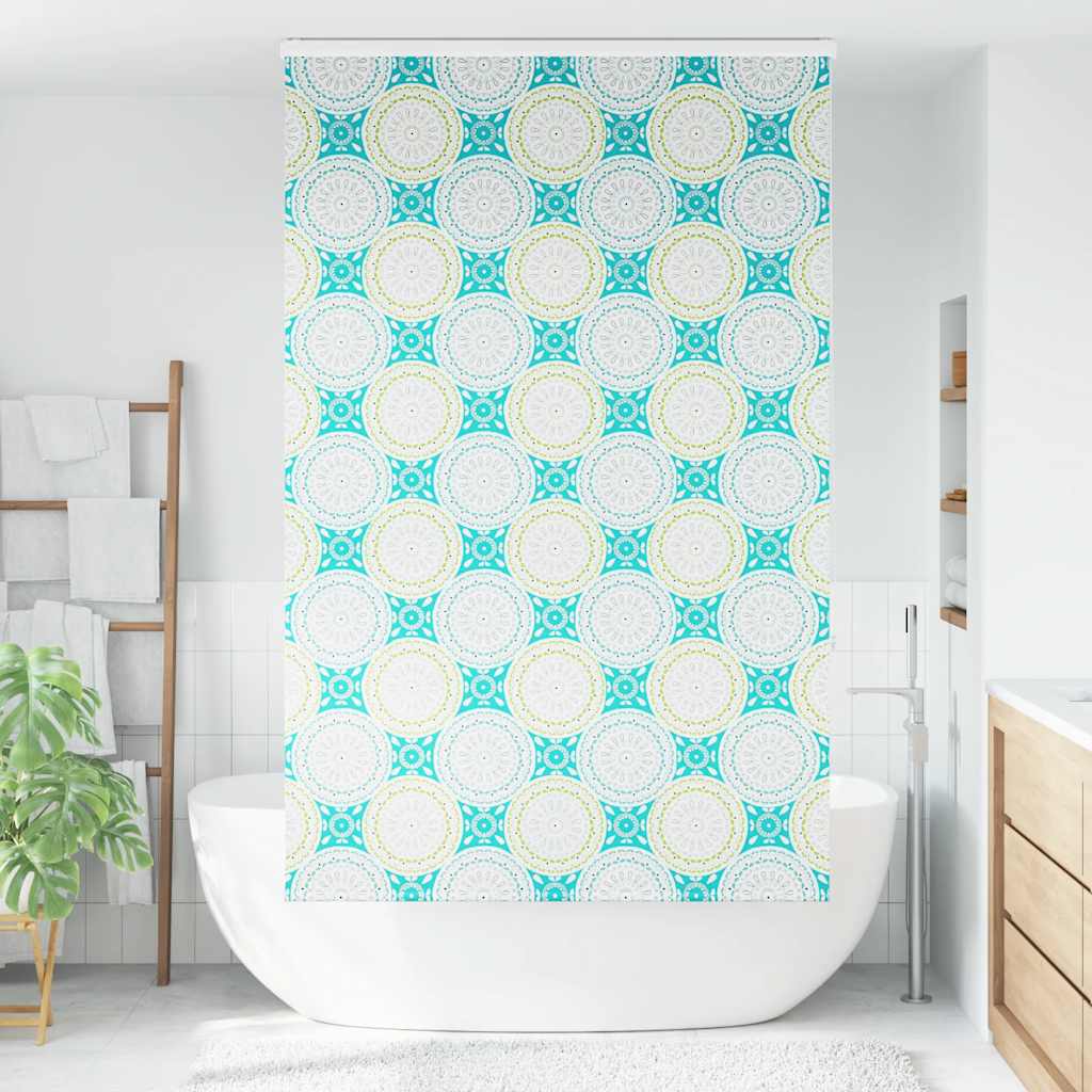 vidaXL Shower Roller Blind with Cassette 140x240 cm Fabric Width 136 cm 2