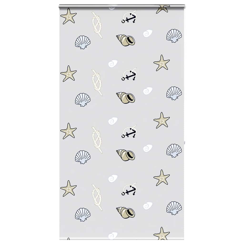 vidaXL Shower Roller Blind with Cassette 140x240 cm Fabric Width 136 cm 1