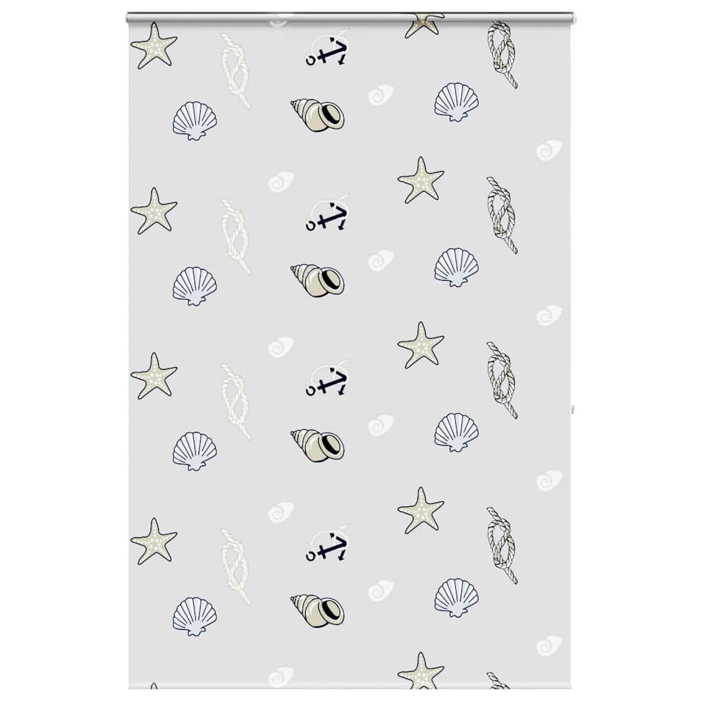 vidaXL Shower Roller Blind with Cassette 150x240 cm Fabric Width 146 cm 1