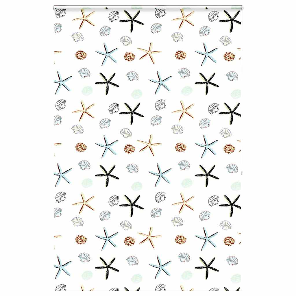vidaXL Shower Roller Blind with Cassette 150x240 cm Fabric Width 146 cm 1
