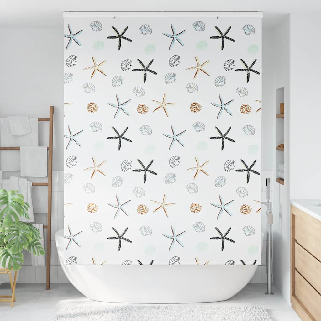 vidaXL Shower Roller Blind with Cassette 150x240 cm Fabric Width 146 cm 2