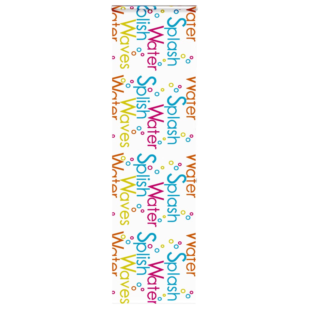 vidaXL Shower Roller Blind with Cassette 80x240 cm Fabric Width 76 cm 2