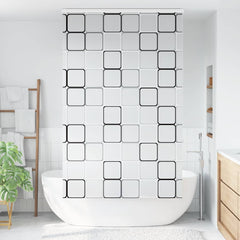 vidaXL Shower Roller Blind with Cassette 140x240 cm Fabric Width 136 cm 2