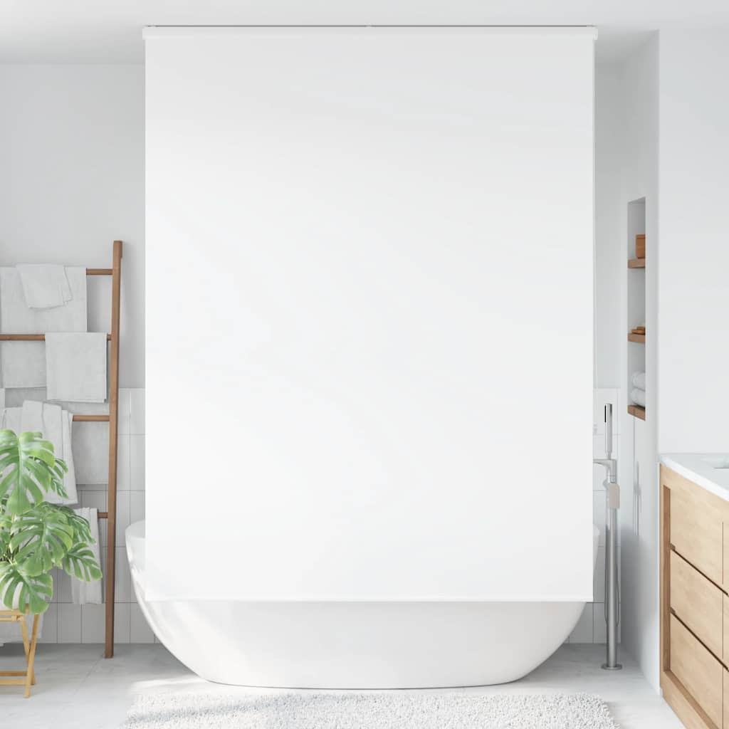 vidaXL Shower Roller Blind with Cassette 150x240 cm Fabric Width 146 cm 2