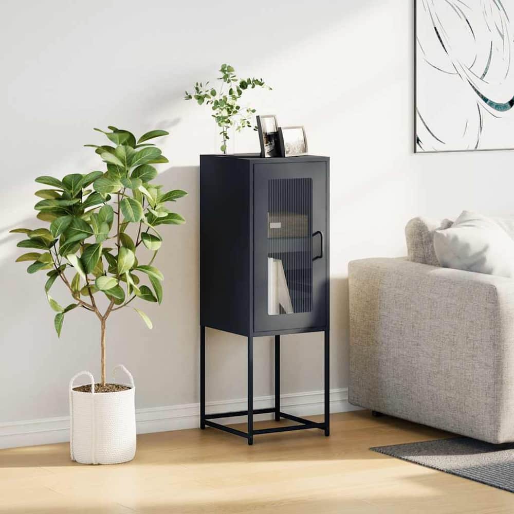 Sideboard 36x39x107 cm Cold-rolled Steel Anthracite
