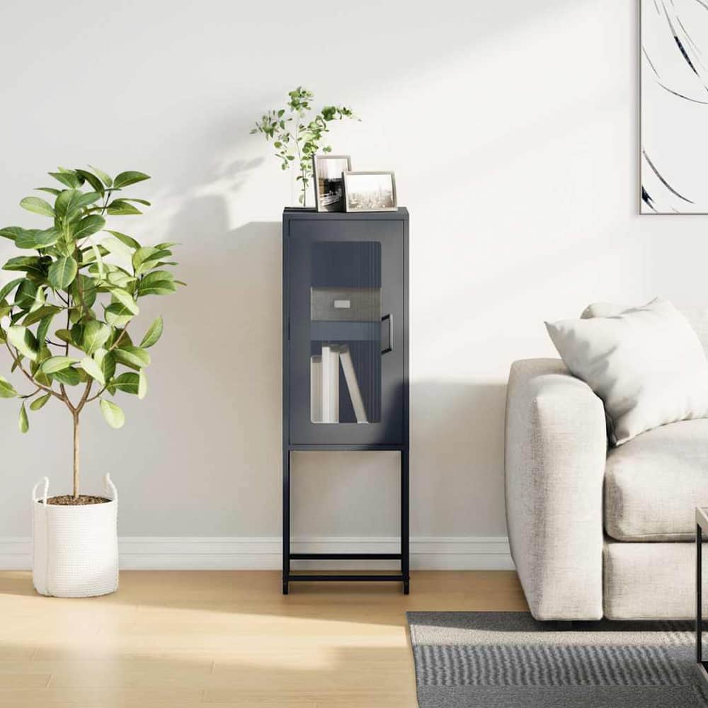 Sideboard 36x39x107 cm Cold-rolled Steel Anthracite