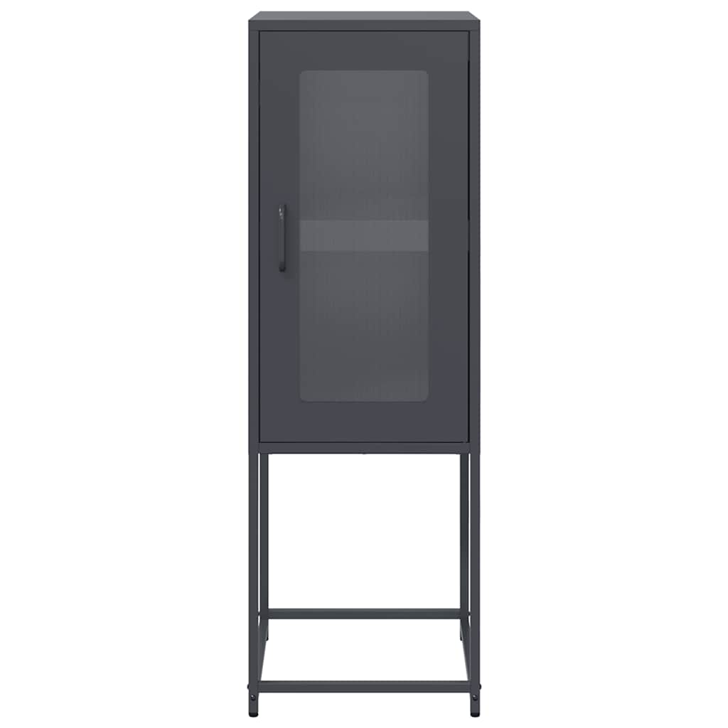 Sideboard 36x39x107 cm Cold-rolled Steel Anthracite