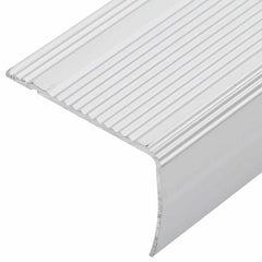 vidaXL Stair Nosings 30 pcs Silver 67 x 3 x 2 cm Aluminium 6