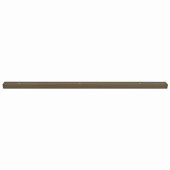 vidaXL Stair Nosings 30 pcs Brown 67 x 3 x 2 cm Aluminium 4