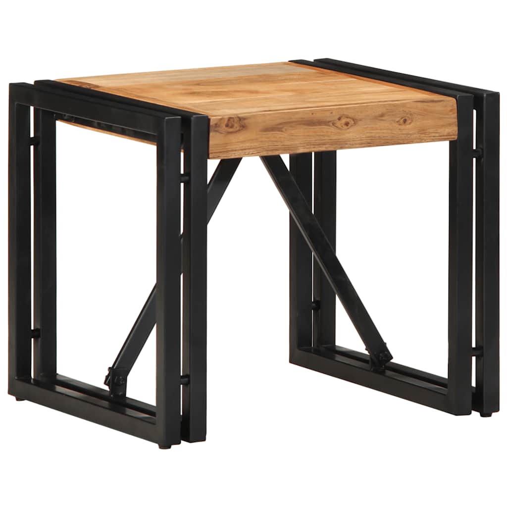 vidaXL Coffee Table 40x40x35 cm Solid Wood Acacia 1