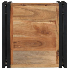 vidaXL Coffee Table 40x40x35 cm Solid Wood Acacia 4