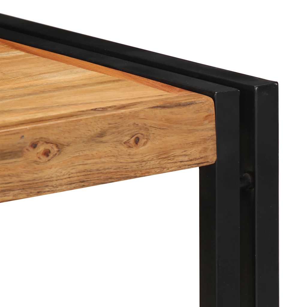 vidaXL Coffee Table 40x40x35 cm Solid Wood Acacia 5