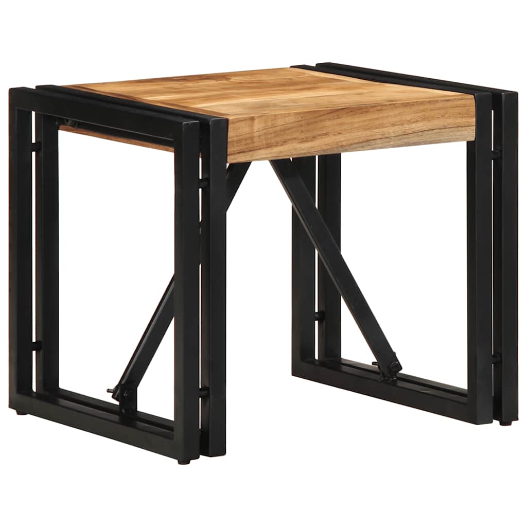 Coffee Table Multicolour Solid Wood Reclaimed
