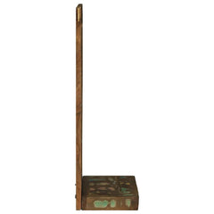 vidaXL Bathroom Mirror Brown 50 x 22 x 70 cm Solid Reclaim Wood 5