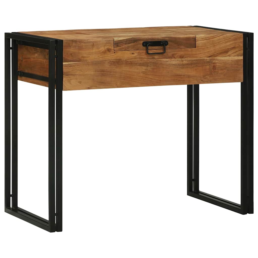 vidaXL Bedroom Dressing Tables Brown 90 x 50 x 75 cm Solid Acacia wood 5