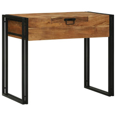 vidaXL Bedroom Dressing Tables Brown 90 x 50 x 75 cm Solid Acacia wood 5