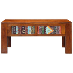 vidaXL Coffee Table 90x50x40 cm Solid Wood Acacia 2