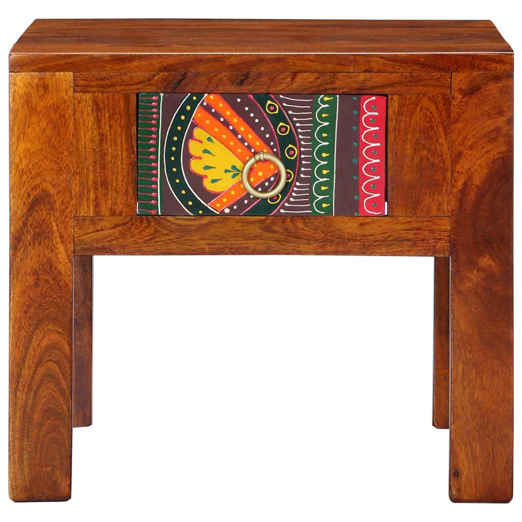 vidaXL Bedside Cabinet 2 pcs 40x40x36 cm Solid Wood Acacia 2