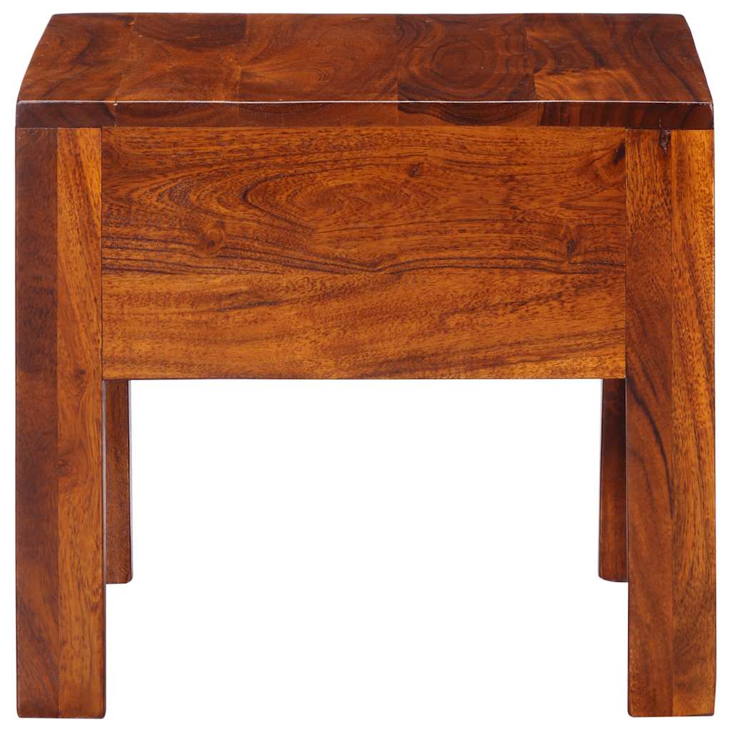 vidaXL Bedside Cabinet 2 pcs 40x40x36 cm Solid Wood Acacia 3