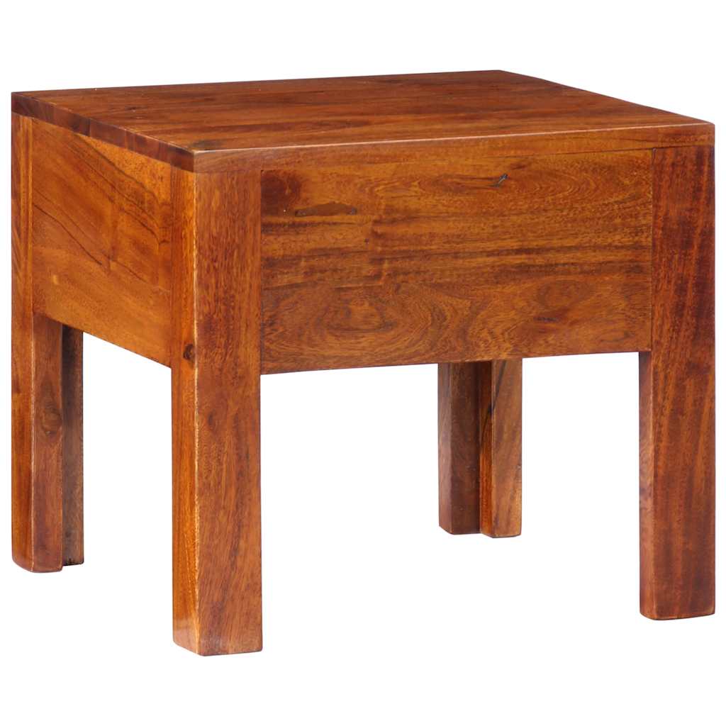 vidaXL Bedside Cabinet 2 pcs 40x40x36 cm Solid Wood Acacia 4