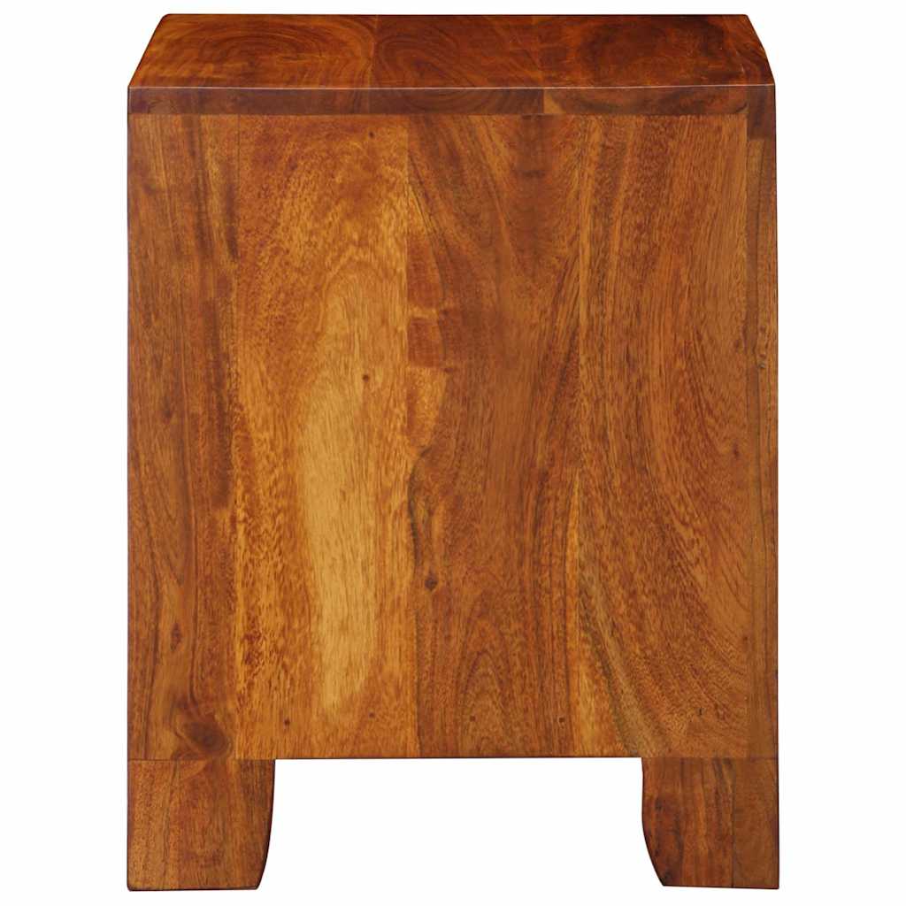 vidaXL Bedside Cabinet 40x35x45 cm Solid Wood Acacia 3