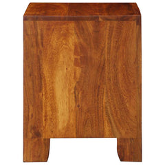 vidaXL Bedside Cabinet 2 pcs 40x35x45 cm Solid Wood Acacia 3