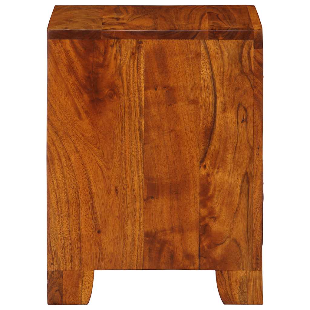 vidaXL Bedside Cabinet 35x35x45 cm Solid Wood Acacia 3