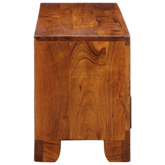 TV Cabinet Multicolour 110x30x40 Solid Wood Acacia, image 6
