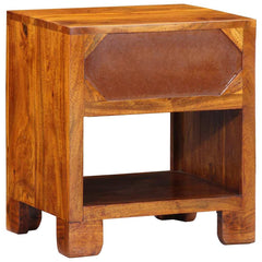 vidaXL Sideboard Multicolour 40 x 35 x 45 cm Solid acacia wood 6