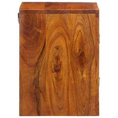 vidaXL Bedside Cabinet Brown 35 x 30 x 40 cm Solid Acacia Wood 6