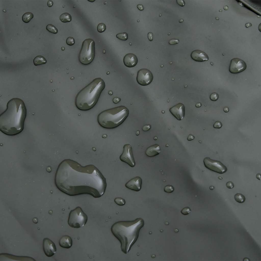 vidaXL Waist Waders with Boots Dark Green Size 41 6