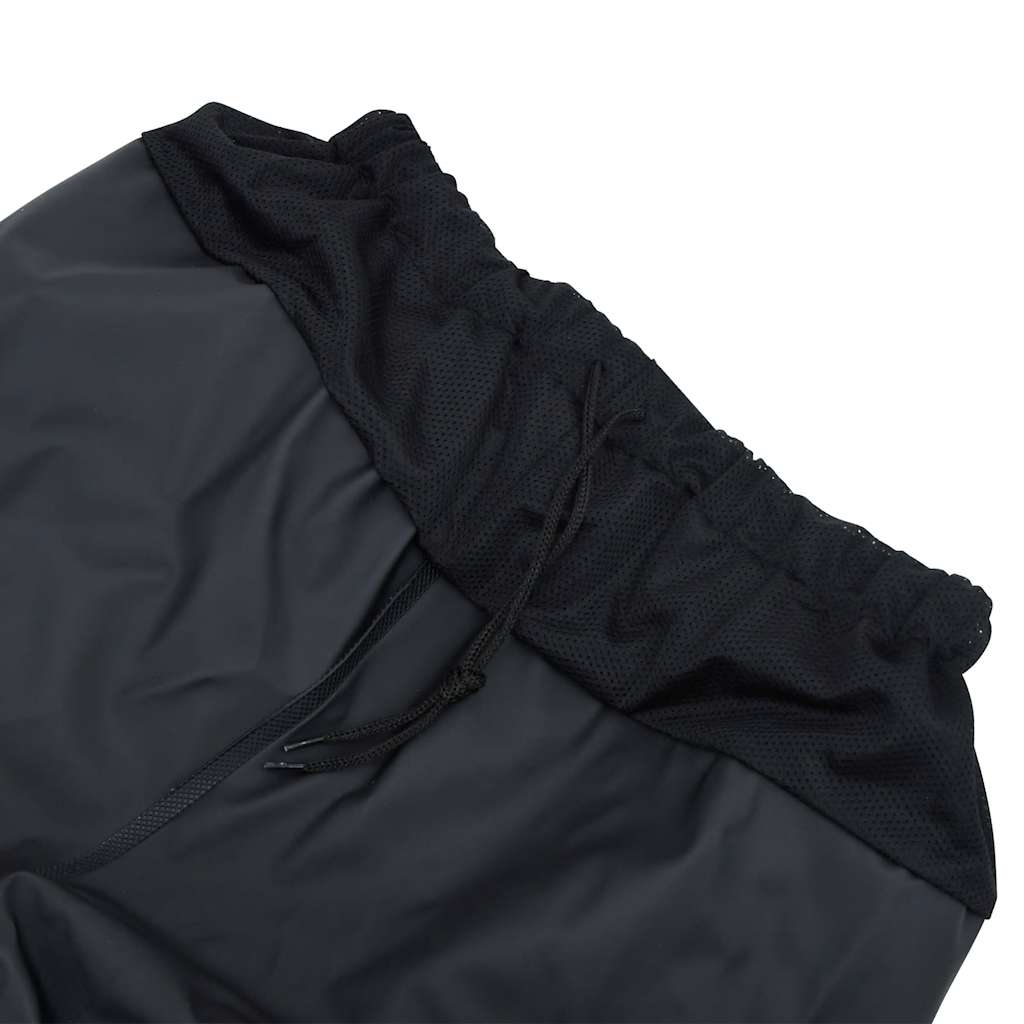 vidaXL Waist Waders with Boots Black Size 42 5