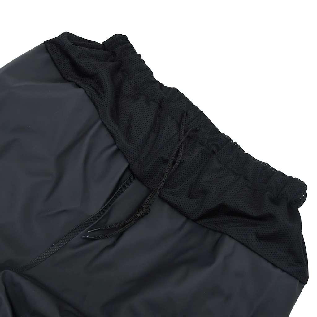 vidaXL Waist Waders with Boots Black Size 44 5