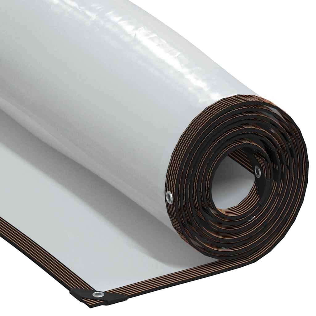 vidaXL Clear Tarpaulin with Eyelets 5x6 m Polyethylene 1