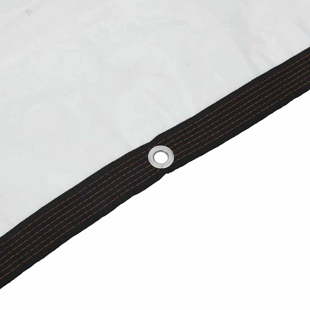 Clear Tarpaulin with Eyelets Polyethylene