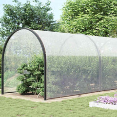Clear Tarpaulin with Eyelets Polyethylene Width 10 m 10 m