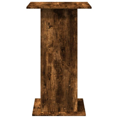 vidaXL Bar Table with Storage Smoked Oak 60x60x102 cm Engineered Wood 5